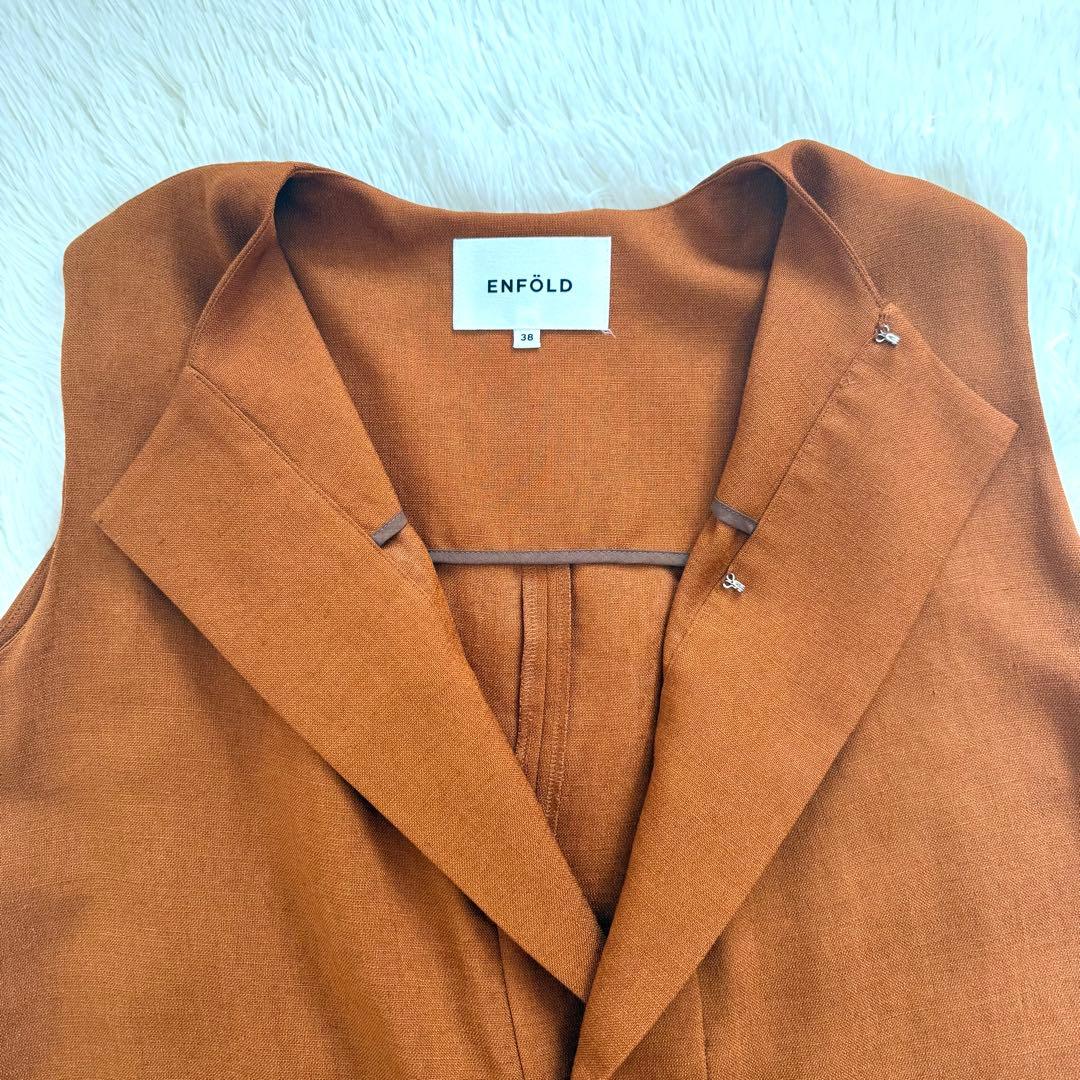 ENFOLD エンフォルド リネンライク オールインワン