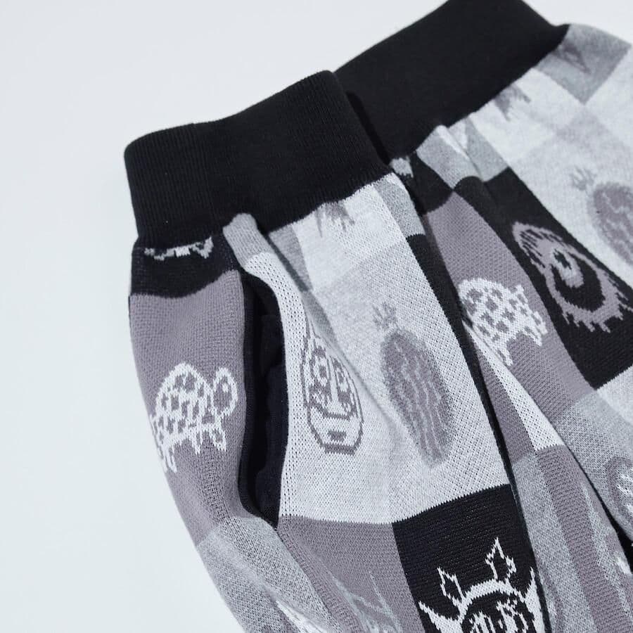 【極美品】仲里依紗　アールイードット　ニットハーフパンツ　フリー　RE.