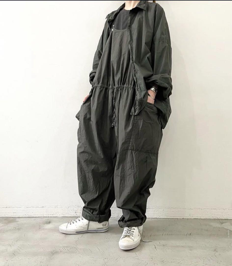 ALBUM DI FAMIGLIA サロペット Lグレー