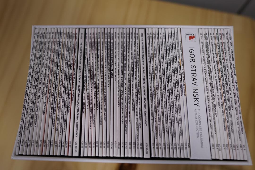 ストラヴィンスキー・コンプリート・コロンビア・アルバム・コレクション５６ＣＤ