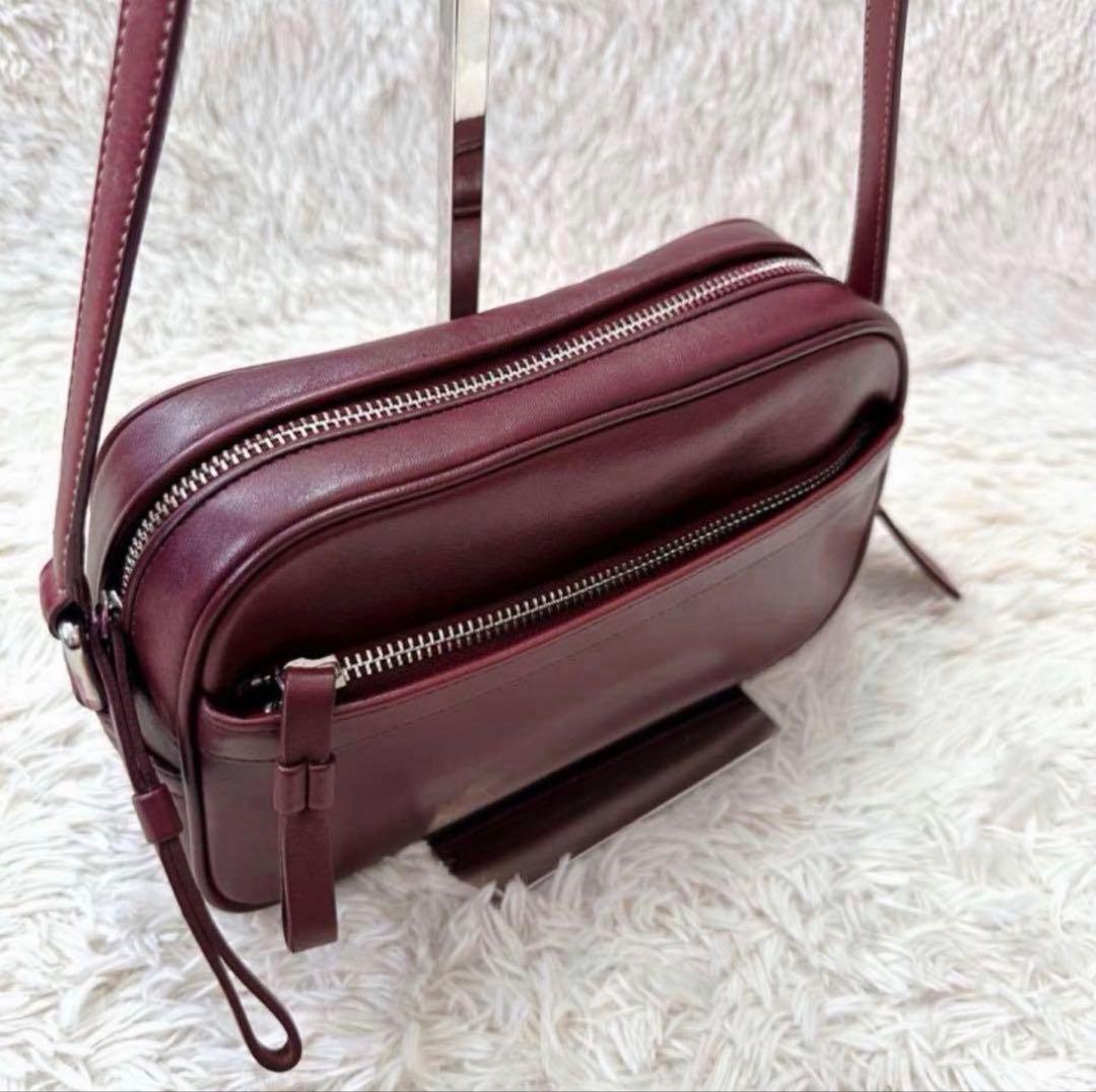 美品✨COACH コーチ ワンショルダーバッグ チャーム ボルドー y2k