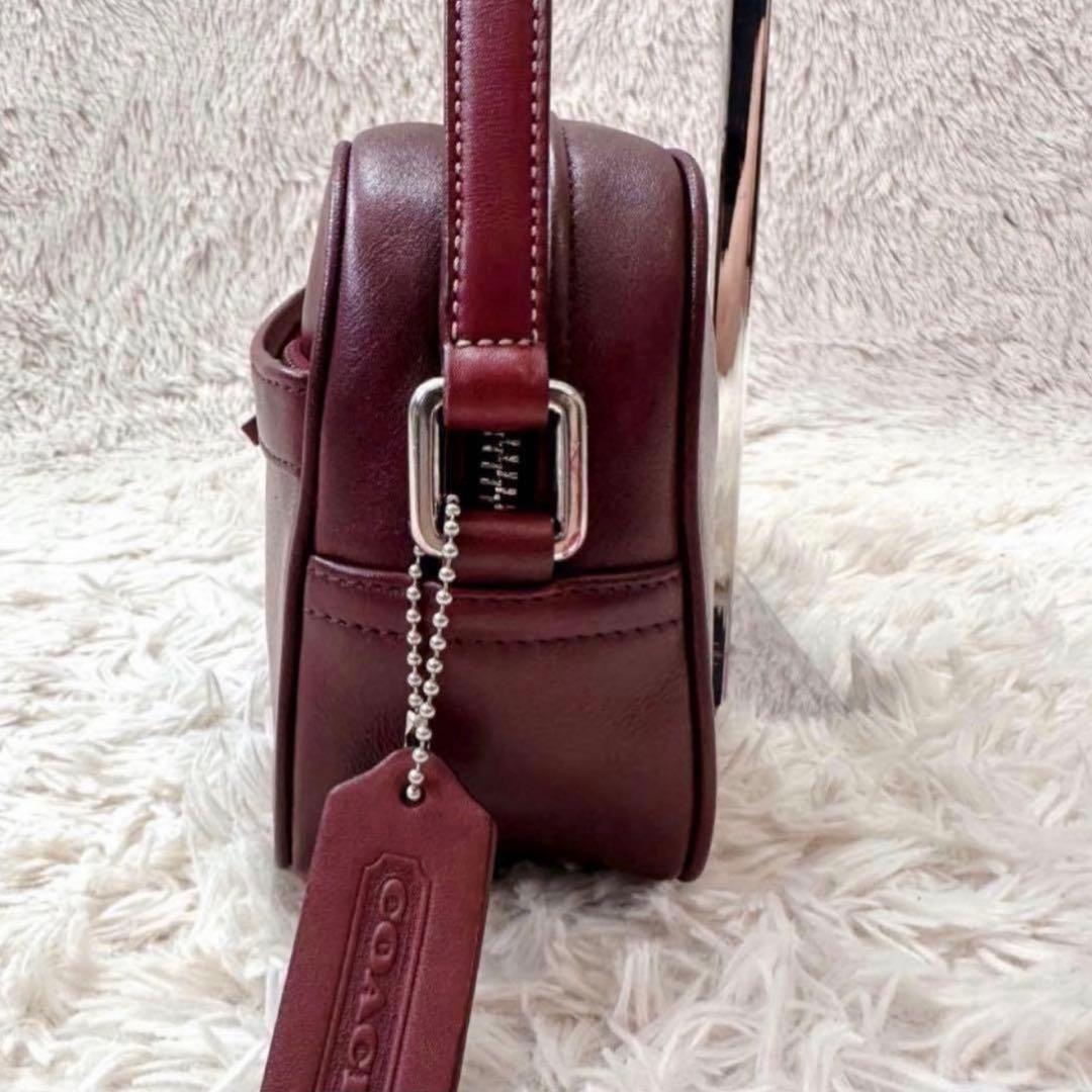 美品✨COACH コーチ ワンショルダーバッグ チャーム ボルドー y2k