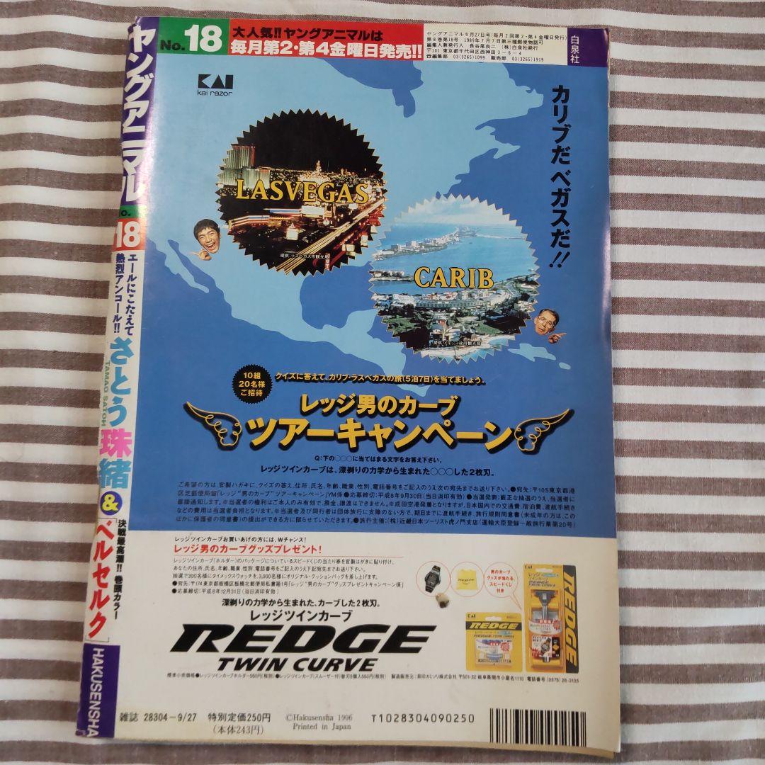 YOUNG ANIMAL No.18 1996年 ベルセルク ヤングアニマル