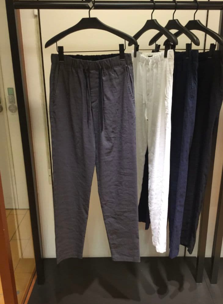 Theory セオリー CRUNCH リネン セットアップ