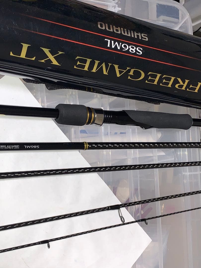バイクでシーバス！ シマノ FREEGAME XT S86ML モバイルロッド