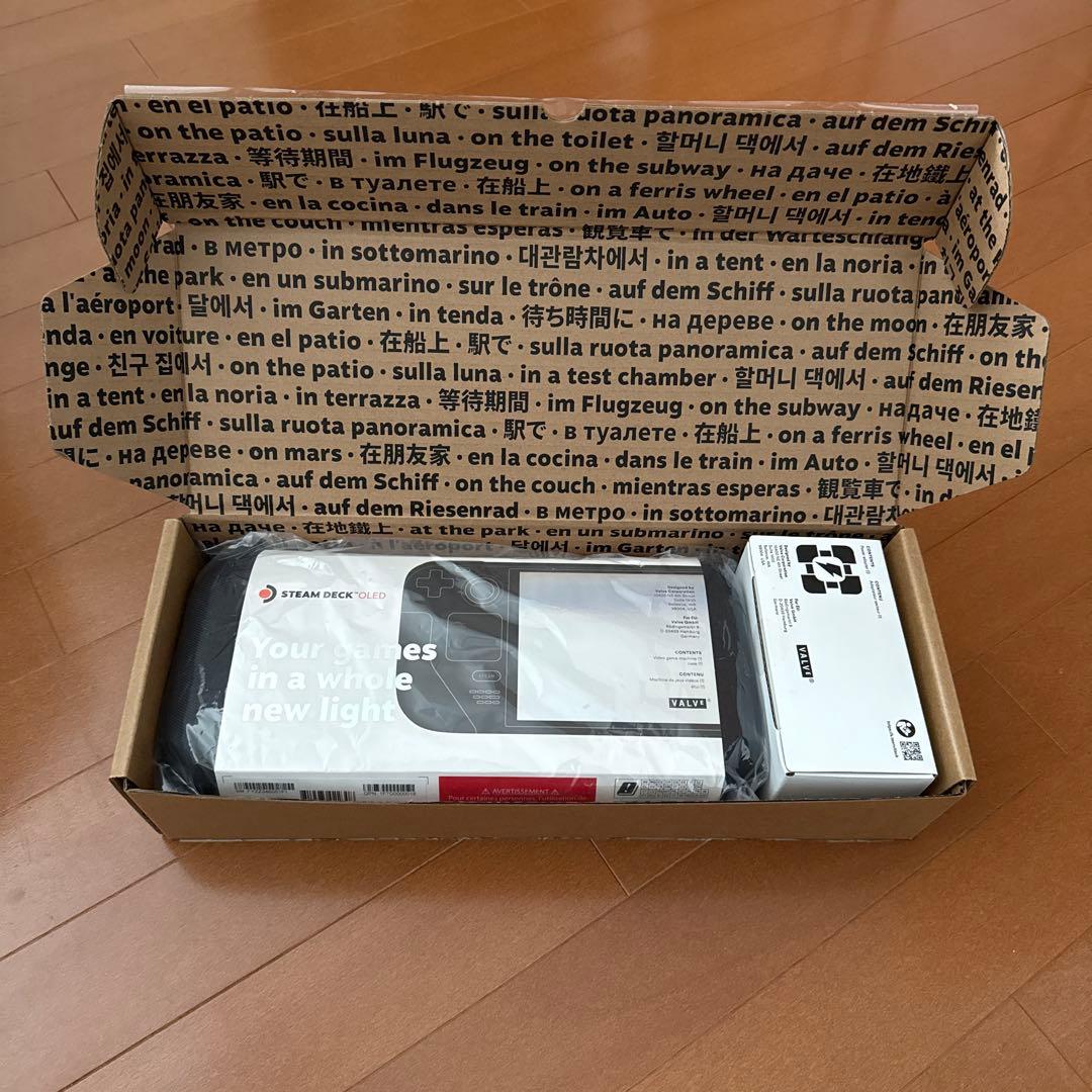 スチームデック Steam Deck OLED 1TB 美品 本体