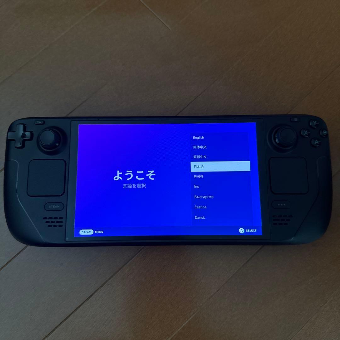 スチームデック Steam Deck OLED 1TB 美品 本体