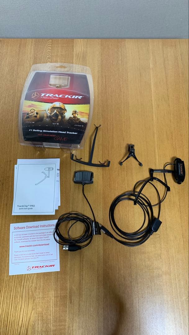 TRACKIR TrackClip PRO シミュレーションヘッドトラッカー