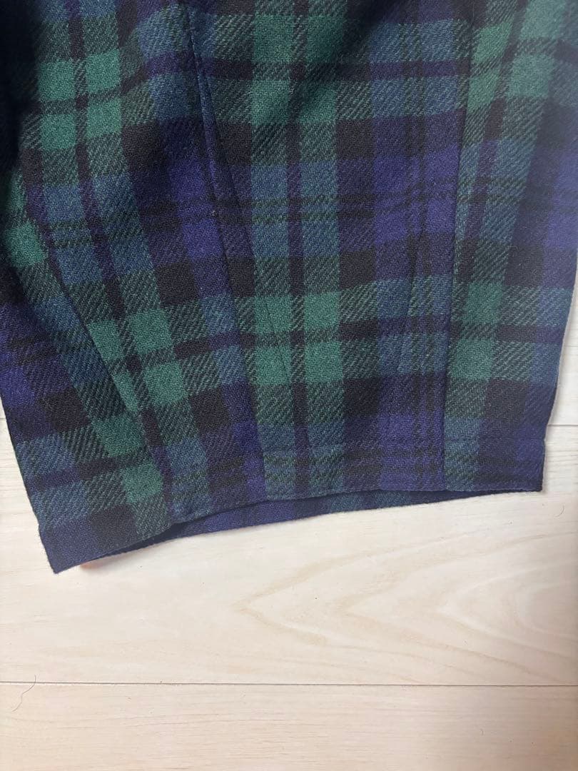 Needles ウールチェックヒザデル　H.D xsサイズ　新品未使用