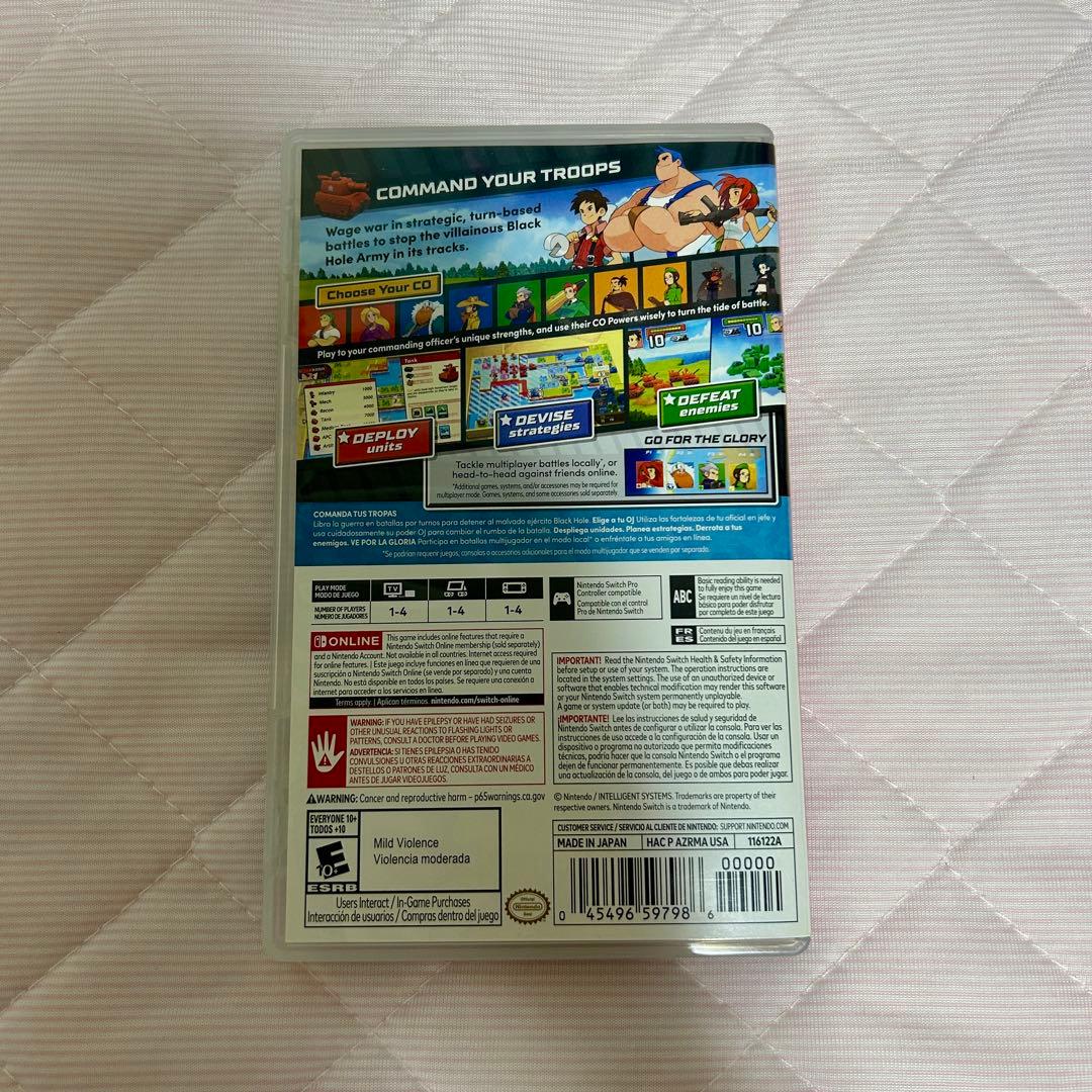 Switch 北米版 アドバンス ウォーズ1+2 ファミコンウォーズ