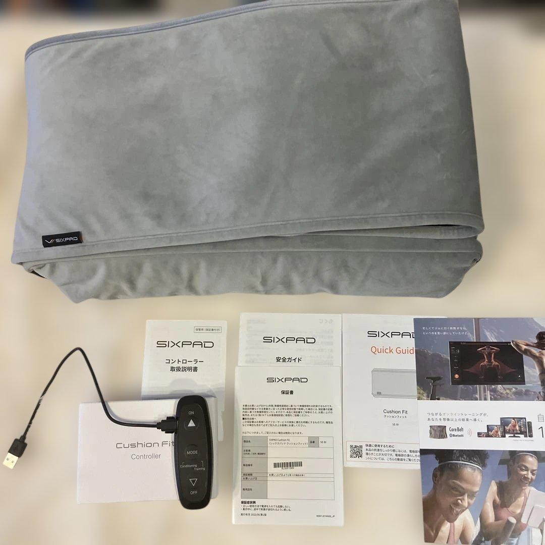 P*ん様 保証書付き！SIXPAD。余り出回らないエクササイズ！巻ける所なら何処