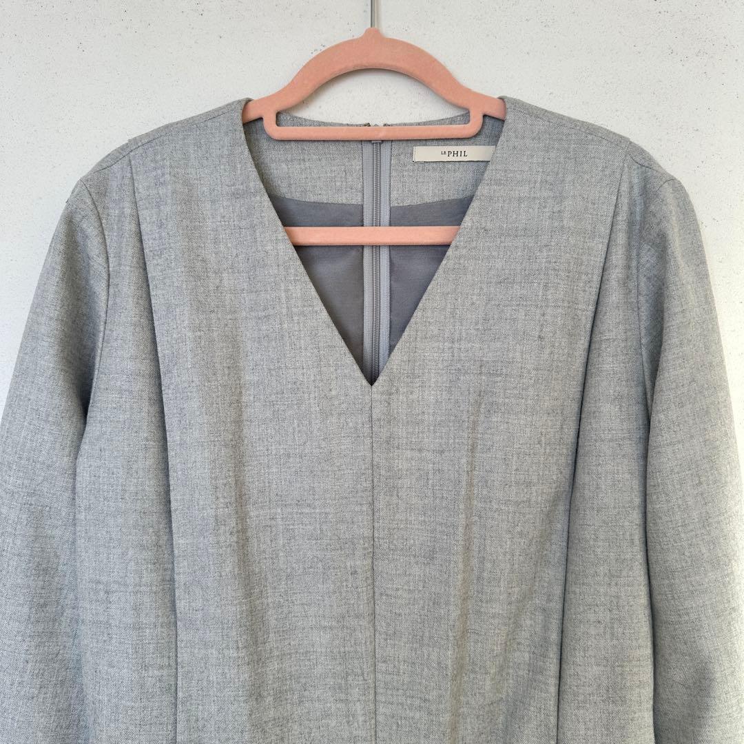 【LE PHIL】ル フィル / ウールストレッチコンビネゾン 0サイズ