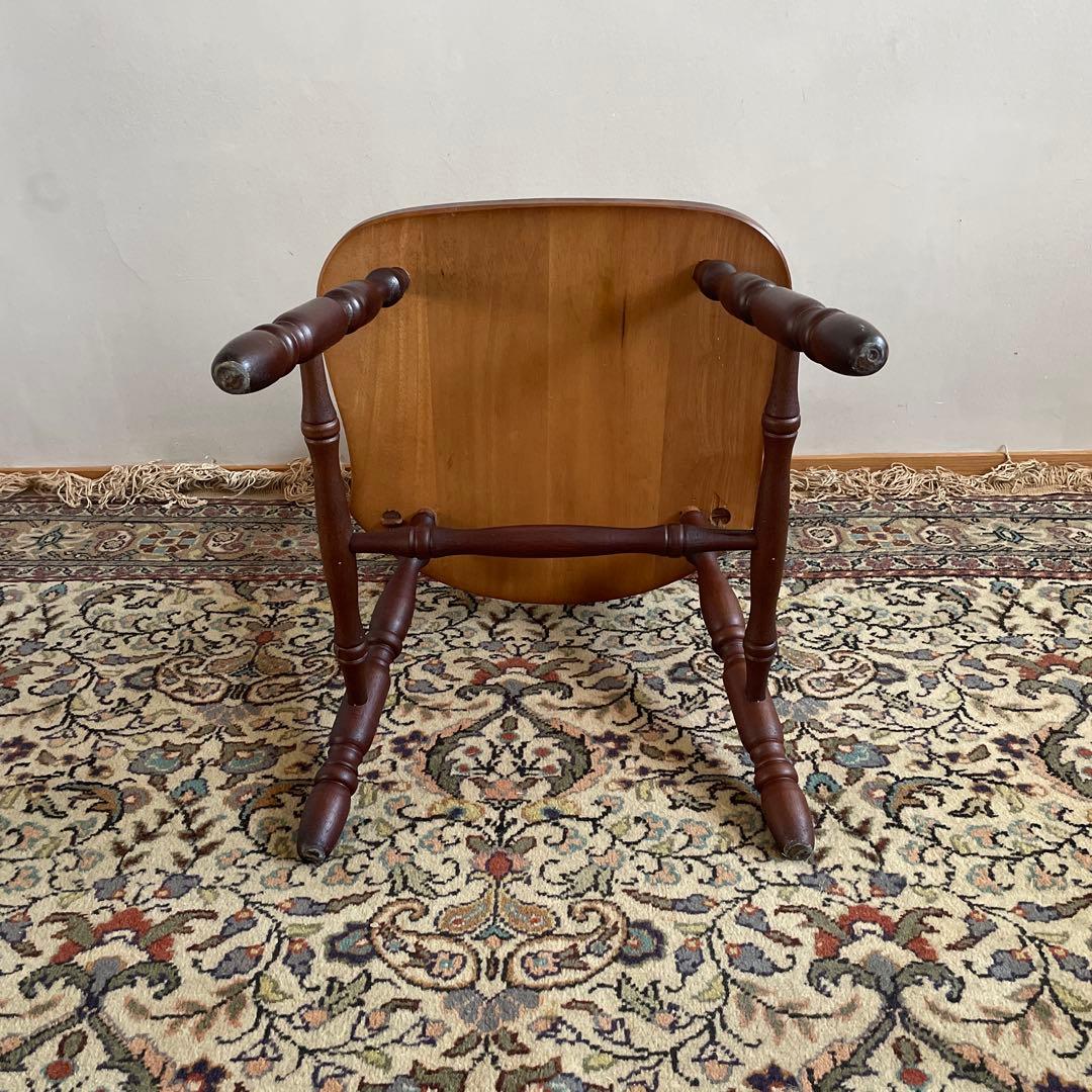 ② ミキモク　ウィンザーチェア　ダイニングチェア　レトロ　アンティーク