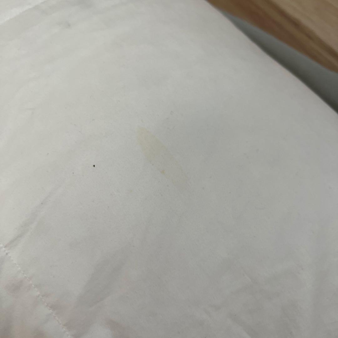 【中古】無印良品　フランス産ダック羽毛掛け布団・ダブルサイズ