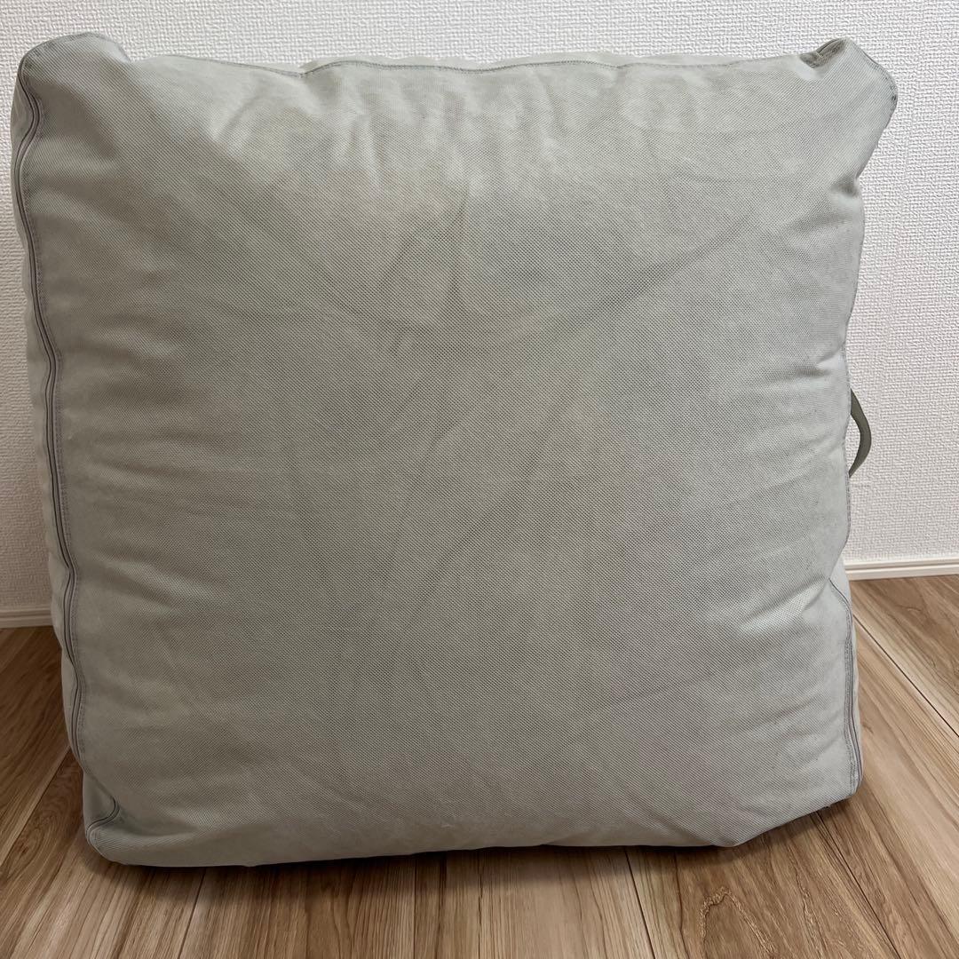 【中古】無印良品　フランス産ダック羽毛掛け布団・ダブルサイズ