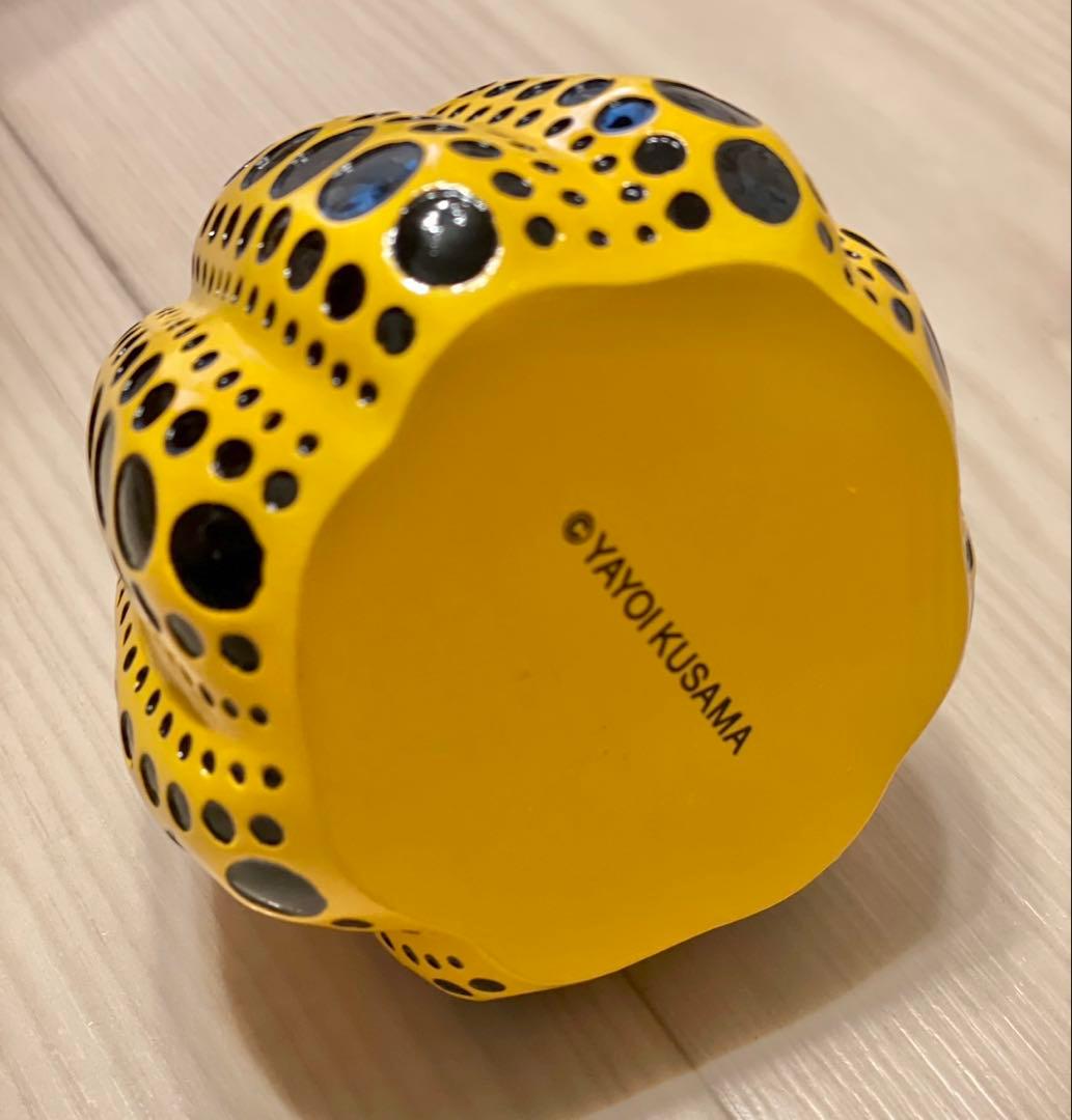 【美品】草間彌生 パンプキン オブジェ（黄色）