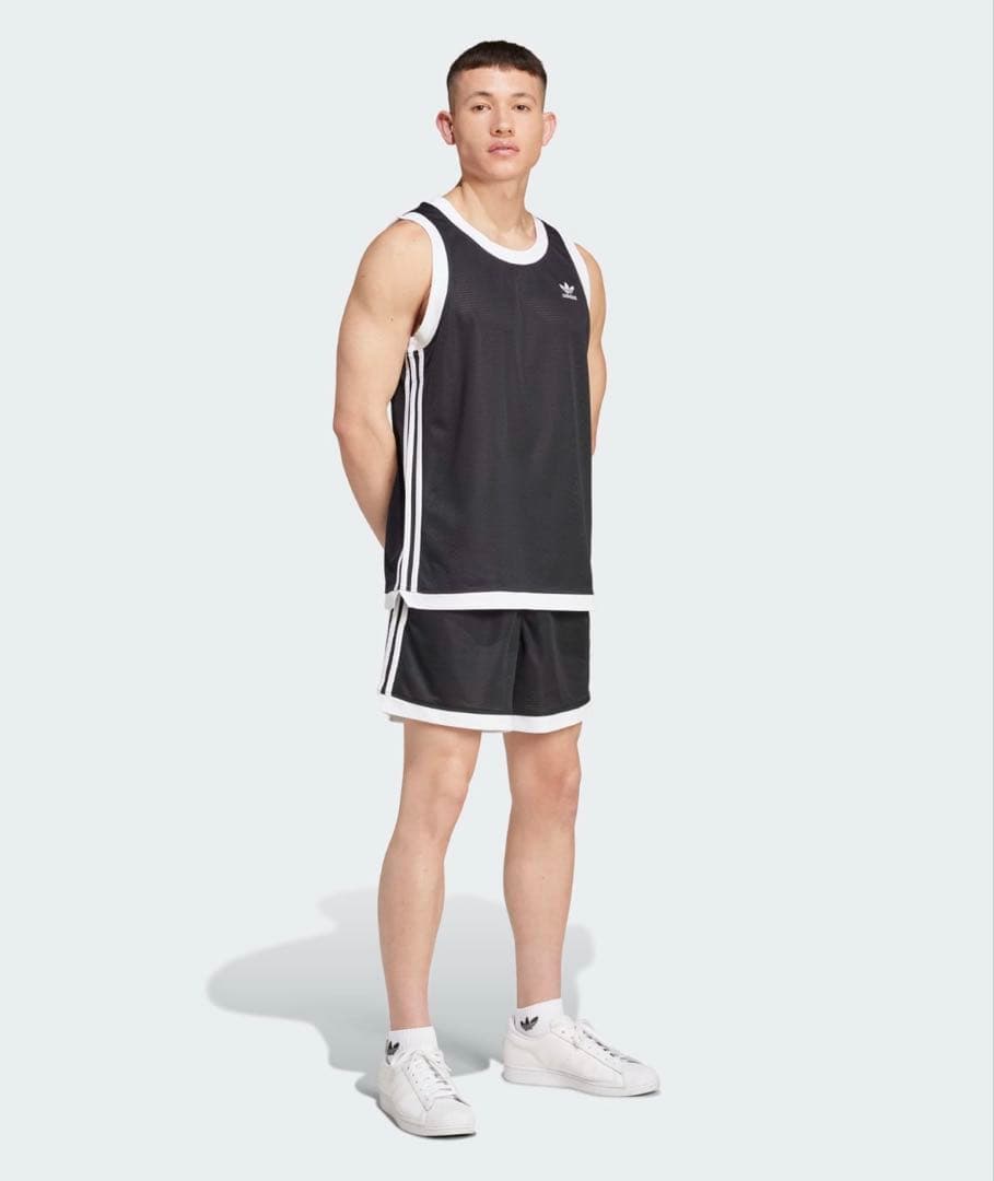 【極美品】adidas アディダス タンクトップ ノースリーブ メッシュ 2XL