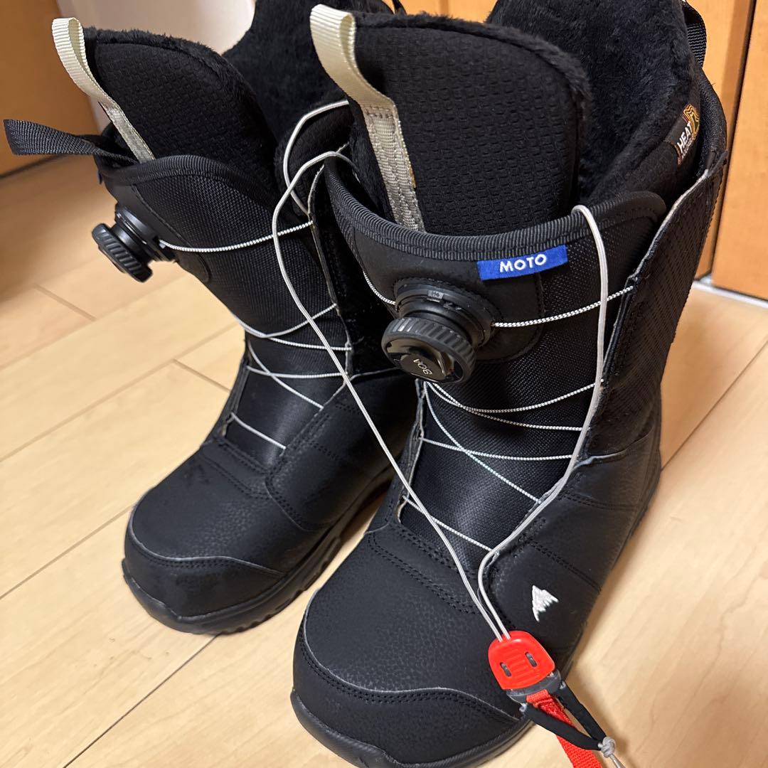 【美品】BURTON MOTO BOA WIDE スノーボードブーツ ブラック