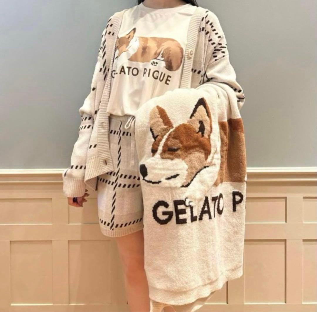 GELATO PIQUE コーギー ブランケット