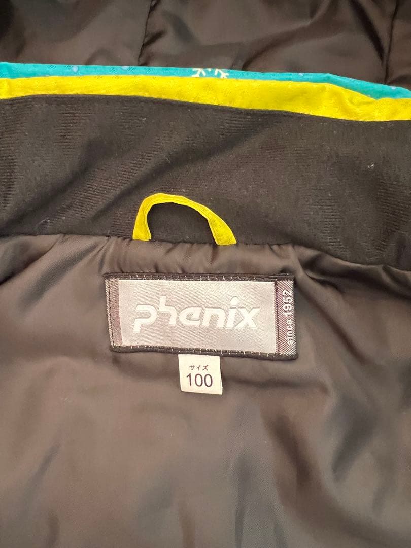 phenix フェニックス 100 男女兼用　雪遊び 子供用スキーウェアセット