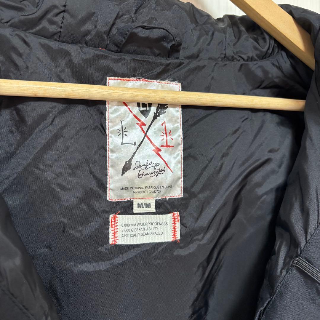 スノーボードウェア ブラック/オレンジ　上下セット