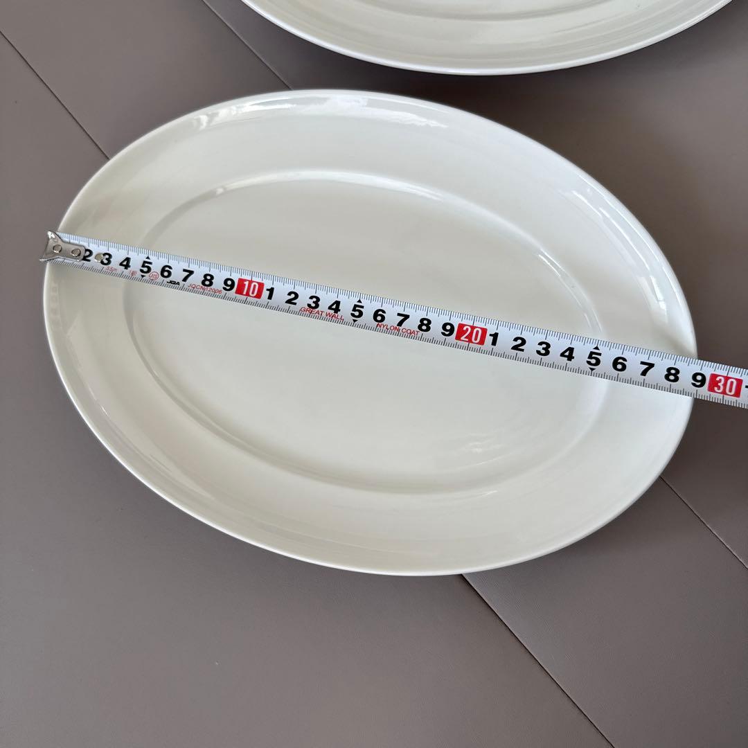 FOOD FOR THOUGHT オーバルプレート2枚セット