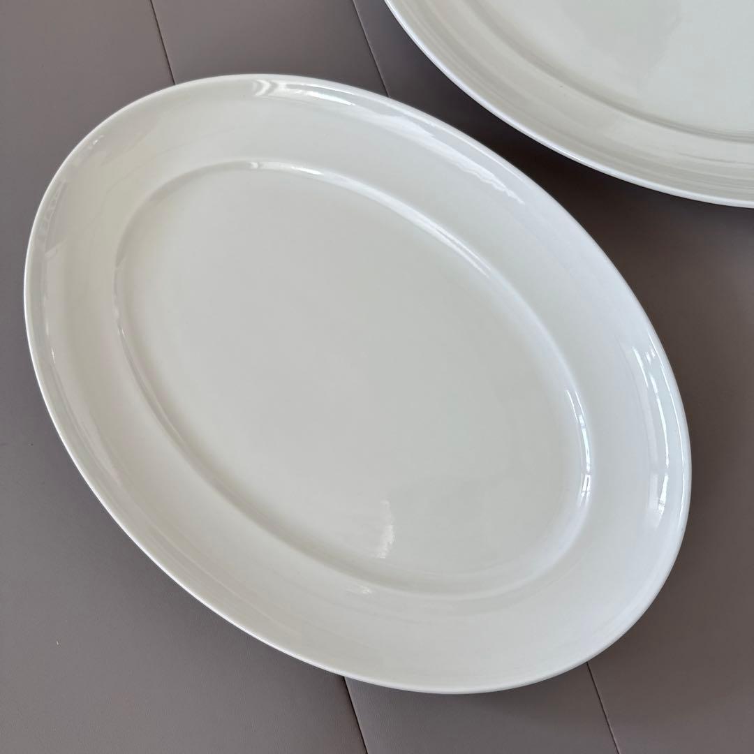 FOOD FOR THOUGHT オーバルプレート2枚セット