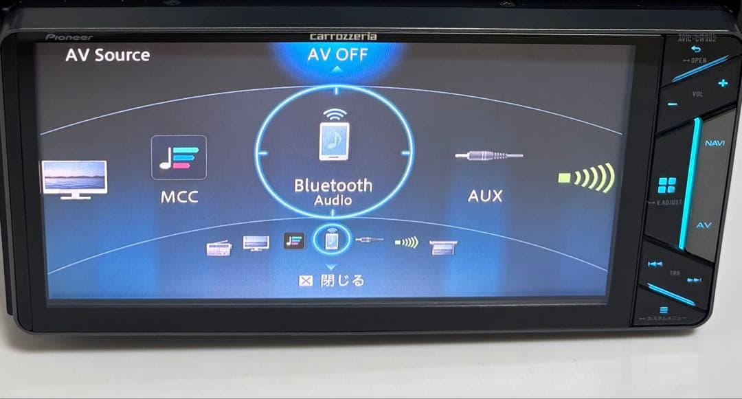 カーナビ Carrozzeria AVIC-CW902