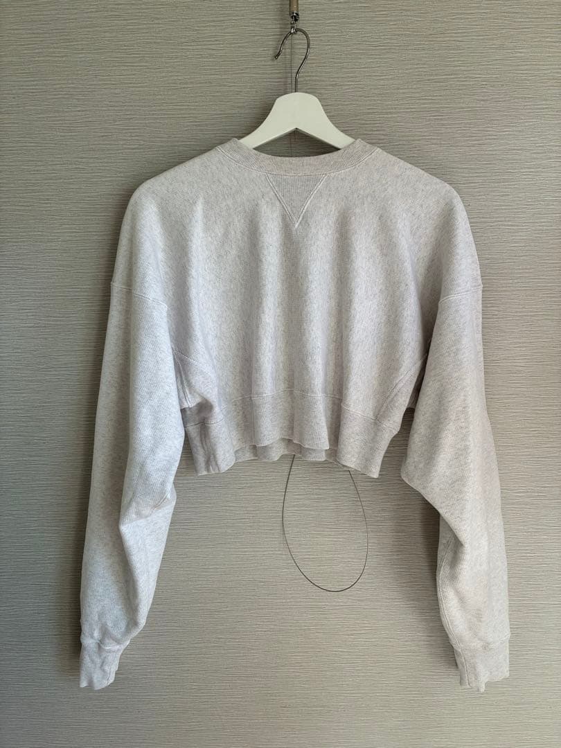 TODAYFUL クロップドスウェットプルオーバー