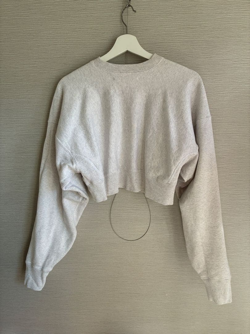 TODAYFUL クロップドスウェットプルオーバー