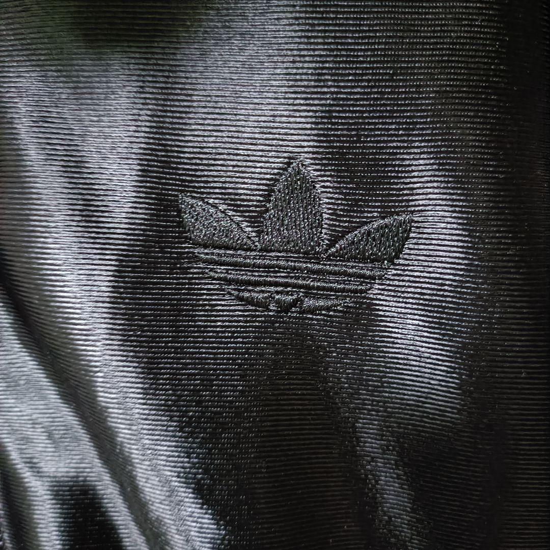 アディダス 黒 フィッティド トラックジャケット ファイヤーバードジャージM