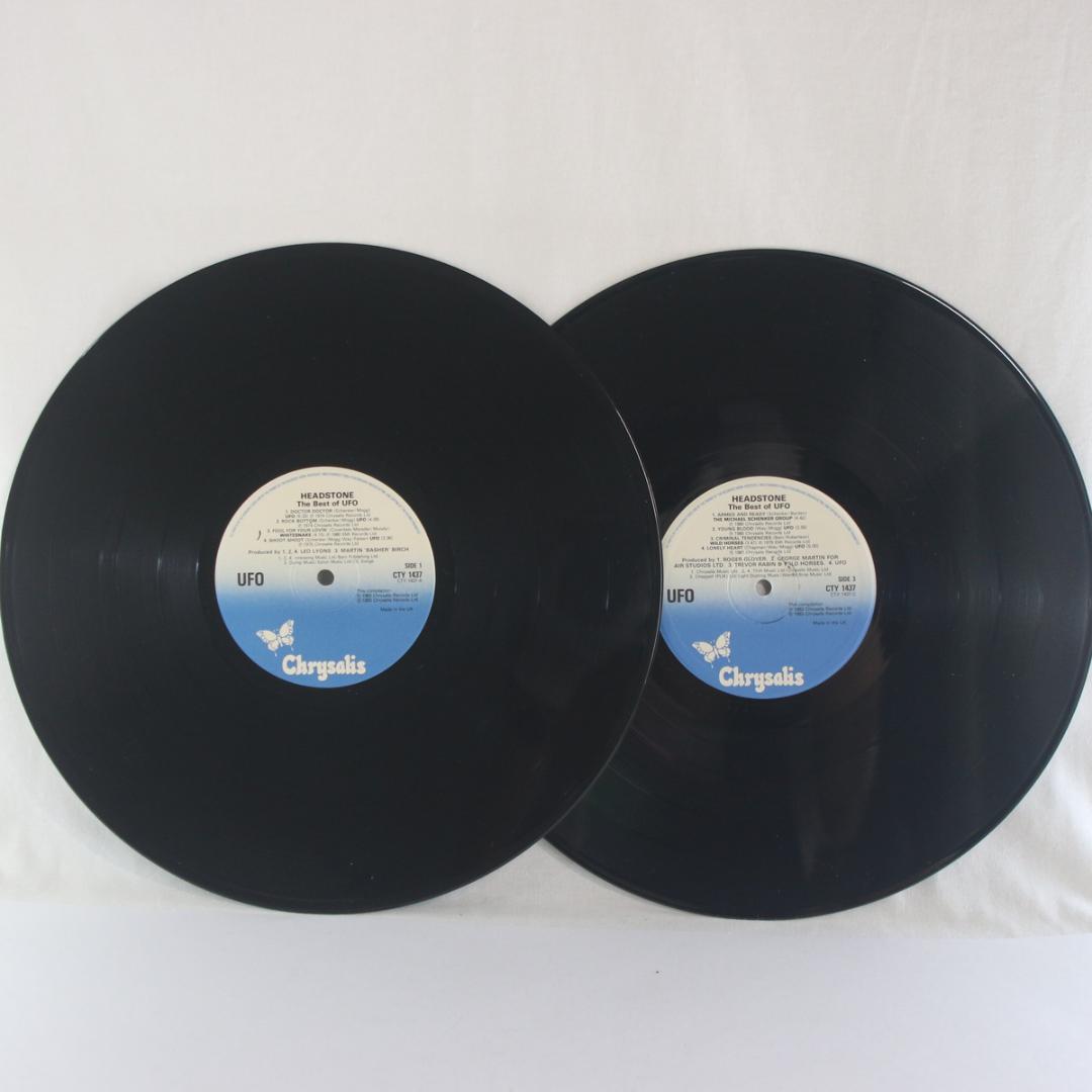英LP Headstone The Best Of UFO UK盤ヘッドストーン