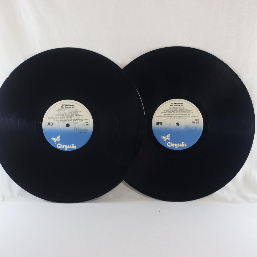 英LP Headstone The Best Of UFO UK盤ヘッドストーン