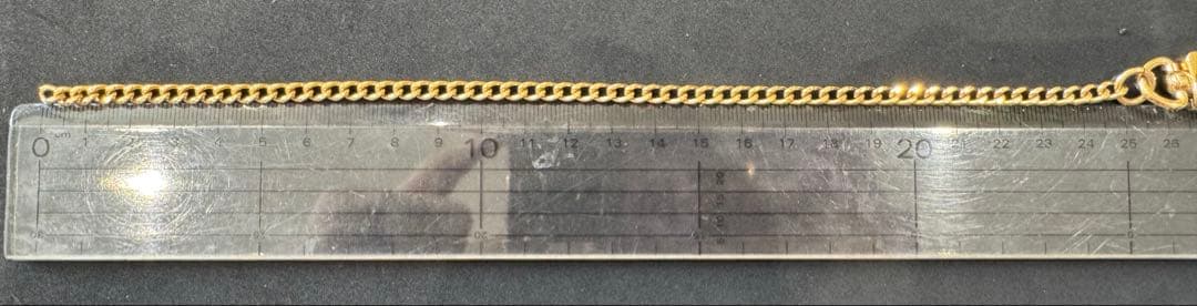 ルイヴィトン ジャンク アコルディオン　ストラップ　チェーン　長財布　ゴールド