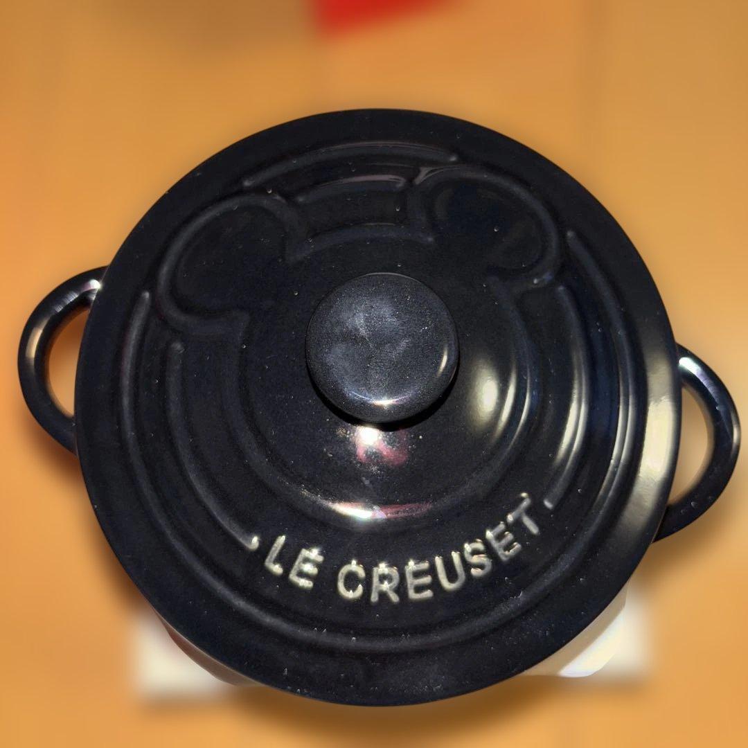 ル・クルーゼ　ミニ　ラウンドココット　Mickey3個