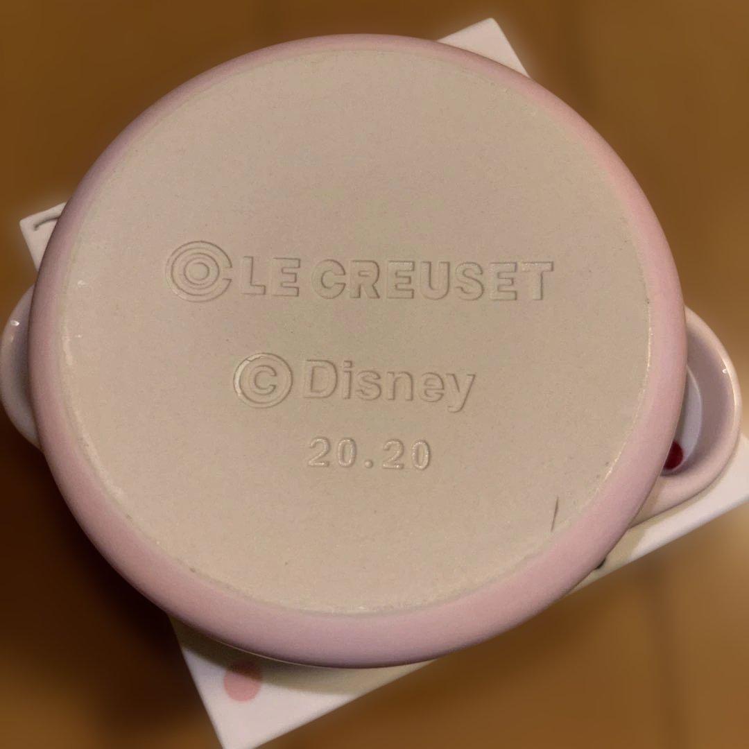 ル・クルーゼ　ミニ　ラウンドココット　Mickey3個