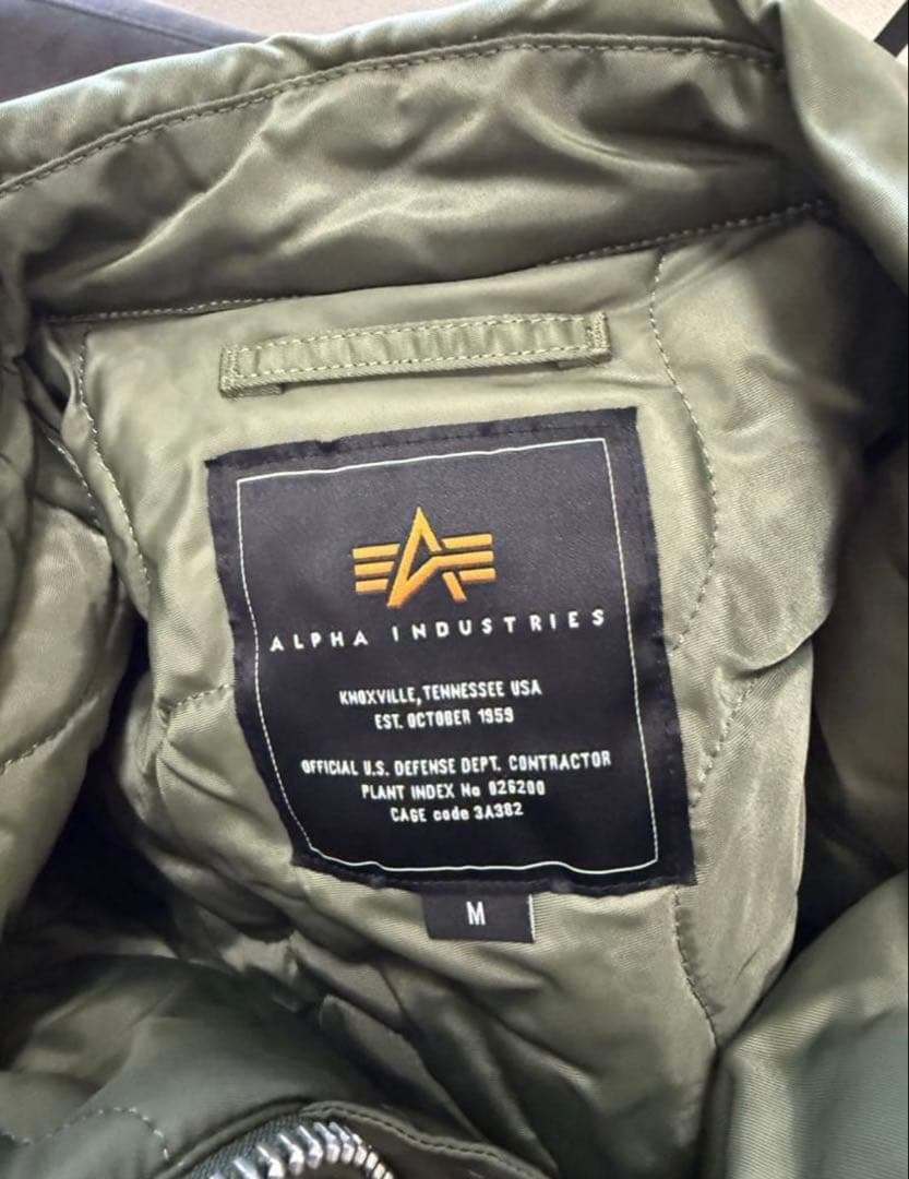 レア品‼️ALPHA CWU-45/P NYLON VINTAGE-GREEN