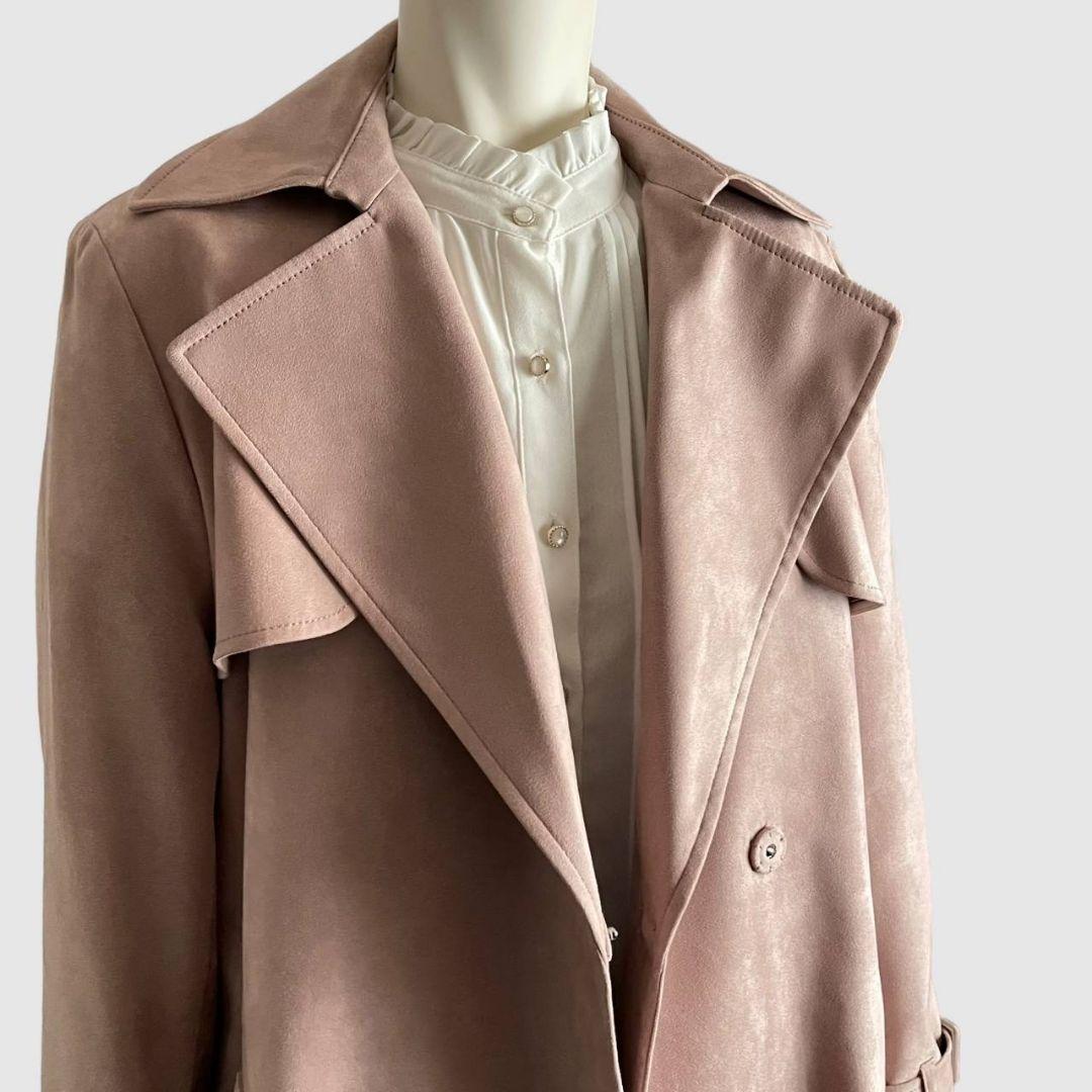 ANAYI アナイ トレンチコート ピンク レディース