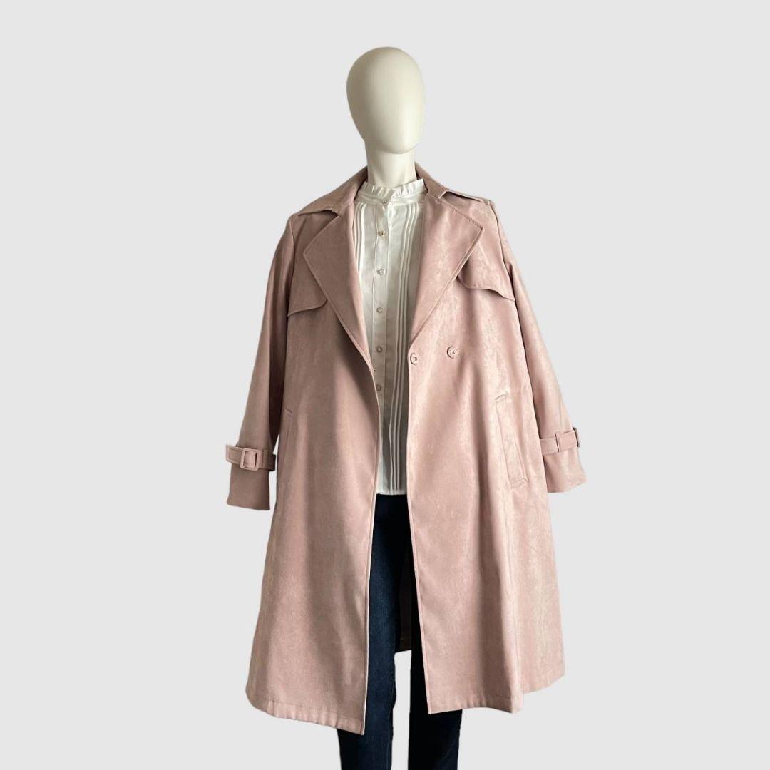 ANAYI アナイ トレンチコート ピンク レディース