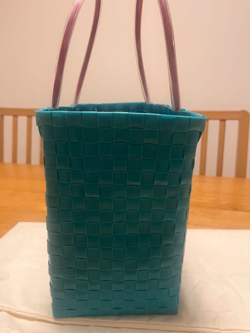 MARNIマーケット アイスクリームデザイン かごバッグ