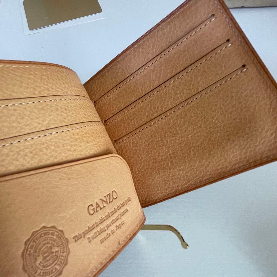 GANZO WGAN ガンゾ マネークリップ 牛革
