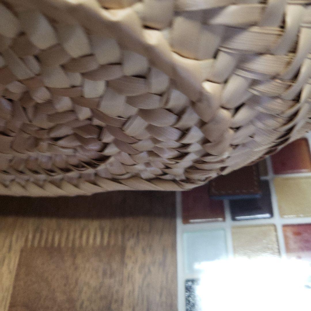 LOEWE かごバッグ ナチュラル/ブラウン　美品です✨