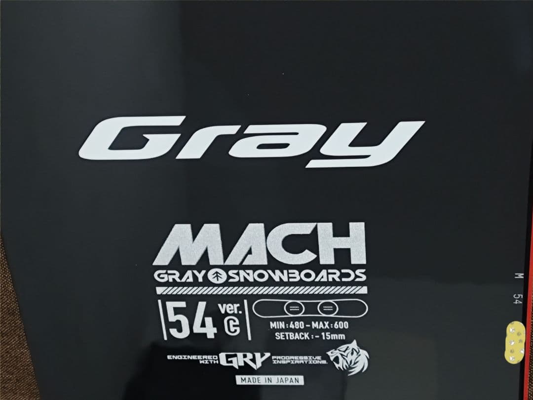24-25モデル　Gray MACH 154 Ver.C