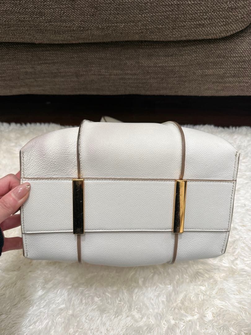 TOD'S トッズ ハンドバッグ Tタイムレス ミニ ホワイト