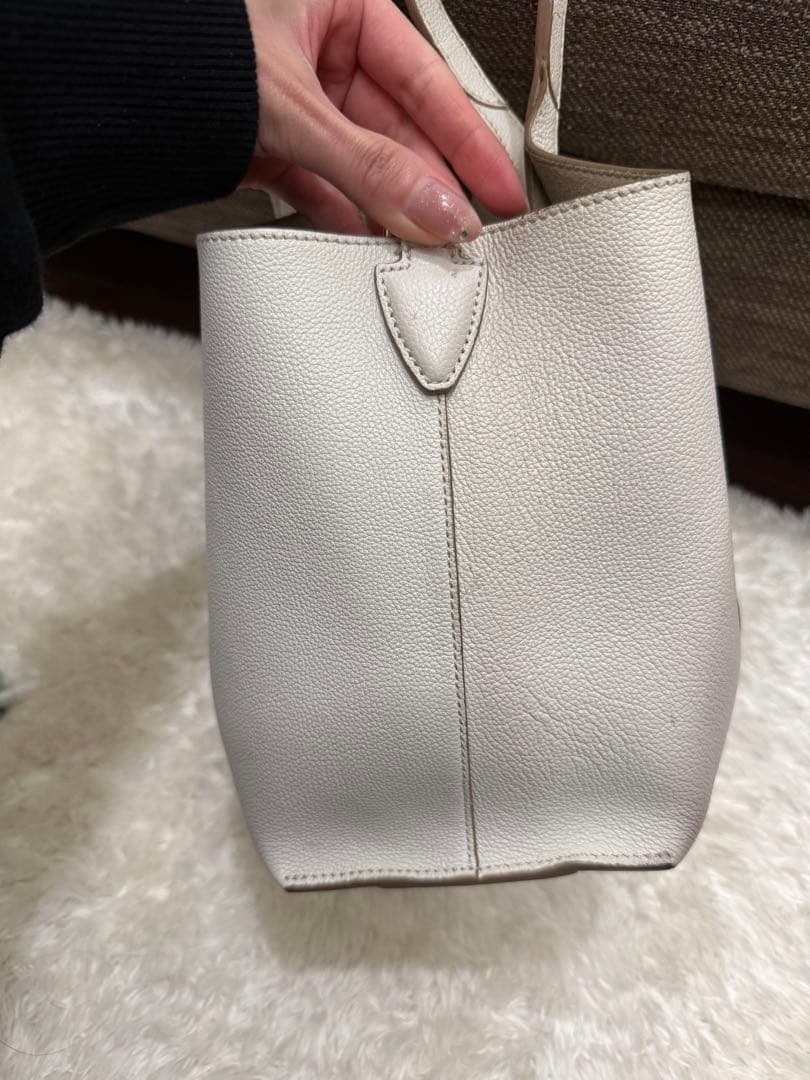 TOD'S トッズ ハンドバッグ Tタイムレス ミニ ホワイト