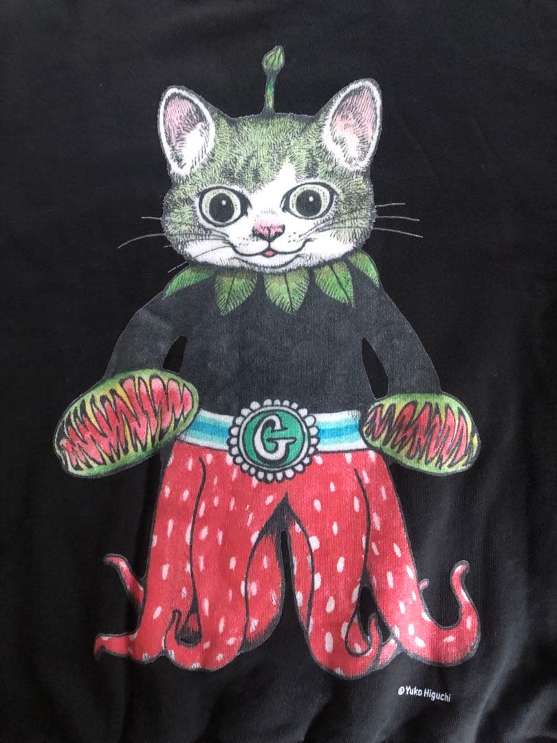 【新品未使用】ヒグチユウコ ギュスターヴくん 植物展 スウェット トレーナー 黒