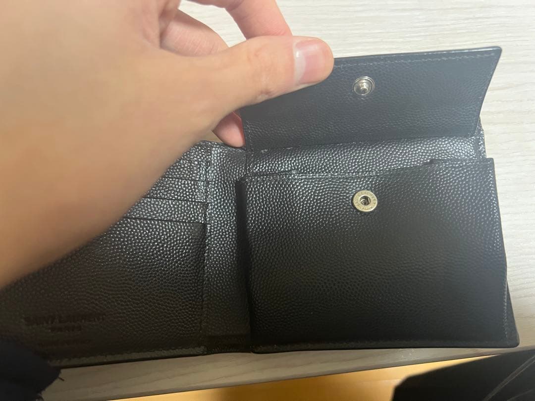 サンローラン パリ SAINT LAURENT PARIS 二つ折り財布
