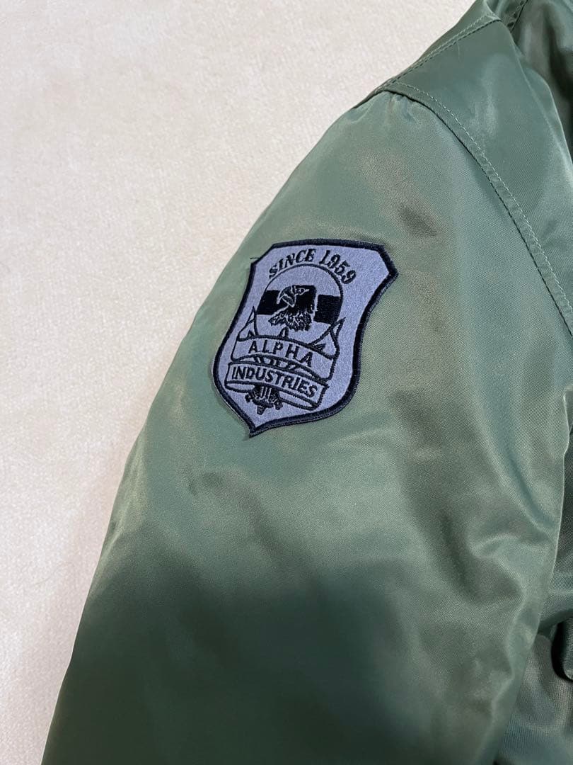 ALPHA アルファ バイク用 フライトジャケット　MA-1 2XL