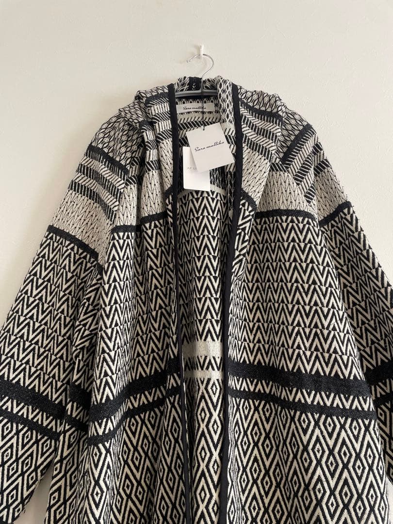 sara mallika サラマリカ キリムフーディー　ロングコート