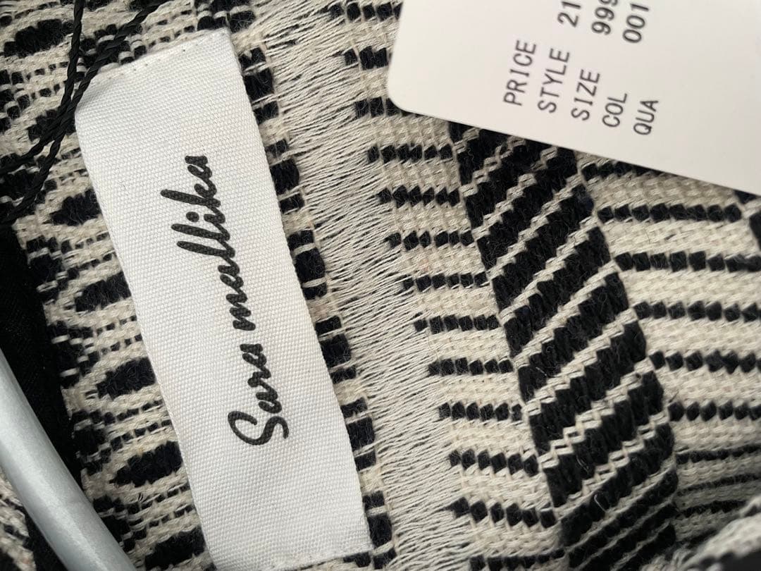 sara mallika サラマリカ キリムフーディー　ロングコート